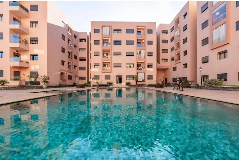 Confortable Appartement Deux Chambres Residence Privee Avec Piscine Marrakesh Morocco
