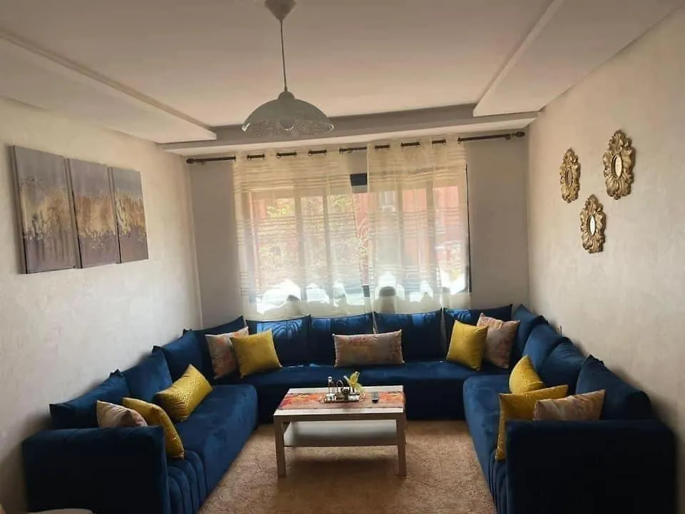 Confortable Appartement Deux Chambres Residence Privee Avec Piscine Marrakesh Apartment