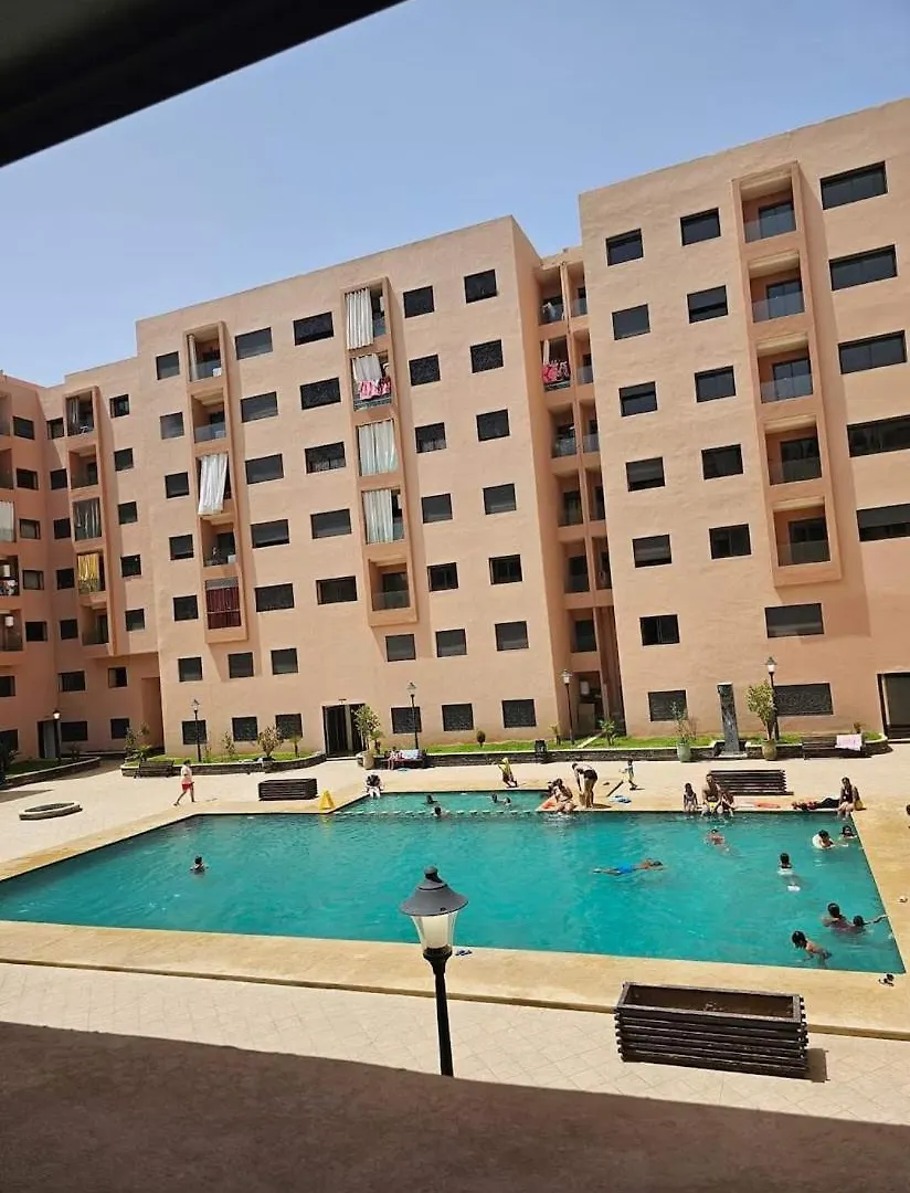 Confortable Appartement Deux Chambres Residence Privee Avec Piscine Marrakesh
